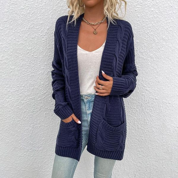 women's knits & tees mandylandy sweater women mid-length twisted string knitted cardigan twist solid color autumn outwear jumper, White
women's knits & tees mandylandy sweater women mid-length twisted string knitted cardigan twist solid color autumn outwear jumper, White