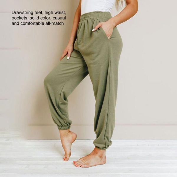 women's pants & capris women solid color pockets summer high waist ankle tied trousers for sports elastic, Black;white
women's pants & capris women solid color pockets summer high waist ankle tied trousers for sports elastic, Black;white