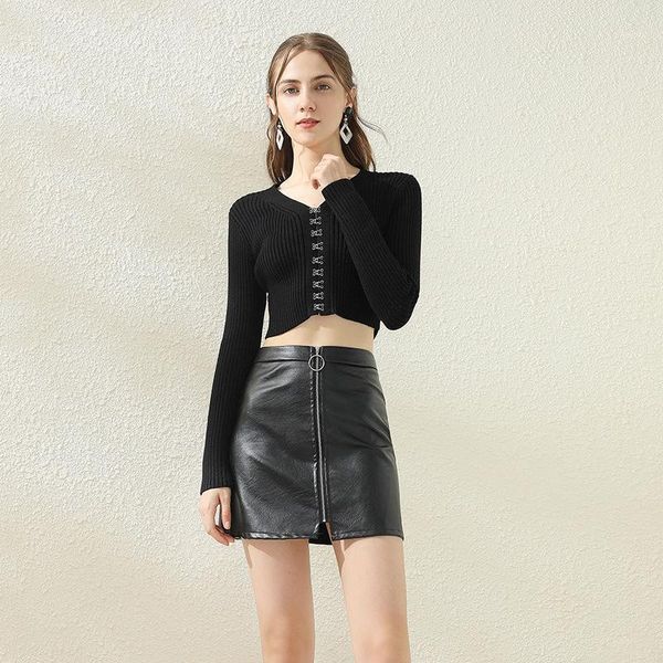 light luxury sweater women wear short high waist v-neck mink women's sweaters, White;black
light luxury sweater women wear short high waist v-neck mink women's sweaters, White;black