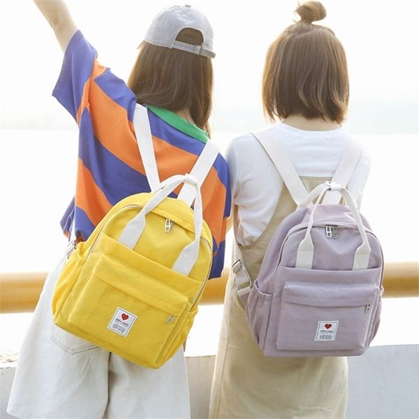 korean style canvas mini backpack for women simple fashion travel leisure school bag tote tennage girl shoulder 211215
korean style canvas mini backpack for women simple fashion travel leisure school bag tote tennage girl shoulder 211215