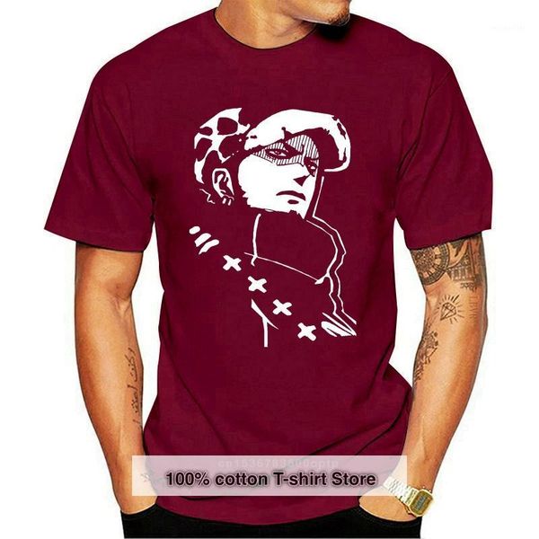 men's t-shirts one piece t shirt, trafalgar law t, heart pirates, cool anime tee for men 100% cotton summer tees printed o-neck streetw, White;black 
men's t-shirts one piece t shirt, trafalgar law t, heart pirates, cool anime tee for men 100% cotton summer tees printed o-neck streetw, White;black