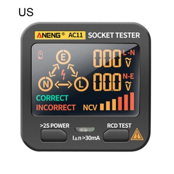 smart power plugs multifunction socket tester outlet rcd gfci test & bside voltage detector home essentials
smart power plugs multifunction socket tester outlet rcd gfci test & bside voltage detector home essentials