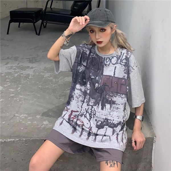 women's t-shirt punk summer dancing streetwear fashion women ladies hip hop casual holiday high street pink kawaii kpop tee, White
women's t-shirt punk summer dancing streetwear fashion women ladies hip hop casual holiday high street pink kawaii kpop tee, White