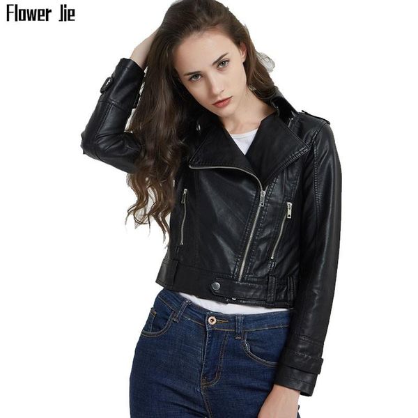 women leather jacket plus size long sleeve zipper pu biker black streetwear motorcycle faux casual coat women's &
women leather jacket plus size long sleeve zipper pu biker black streetwear motorcycle faux casual coat women's &