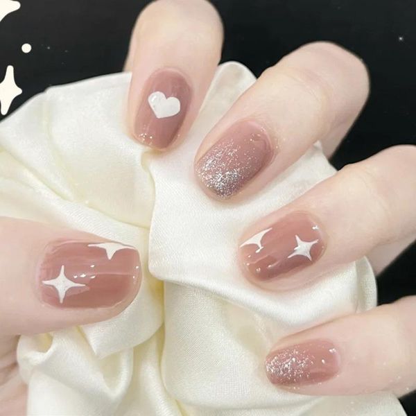 false nails 24pcs/set heart star detachable long fake nail tips french colorful beauty full art tip artificial tool, Red;gold
false nails 24pcs/set heart star detachable long fake nail tips french colorful beauty full art tip artificial tool, Red;gold