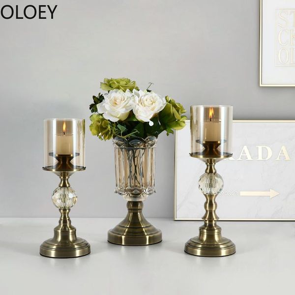 crystal candlestick nordic candle stand and set retro candlelight dinner table crystal candelabra wedding centerpieces table new
crystal candlestick nordic candle stand and set retro candlelight dinner table crystal candelabra wedding centerpieces table new
