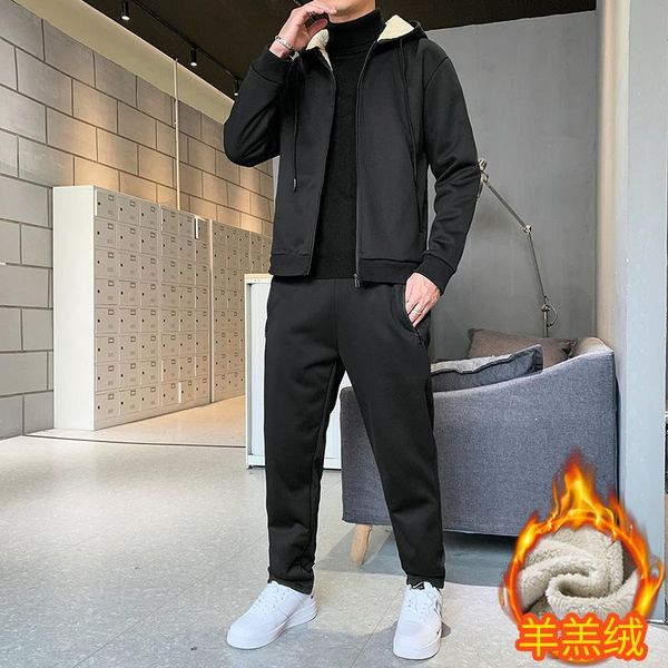 men's tracksuits autumn and winter men suit 2-piece hoodie + pants male sportswear casual 2021 men's women's, Gray
men's tracksuits autumn and winter men suit 2-piece hoodie + pants male sportswear casual 2021 men's women's, Gray
