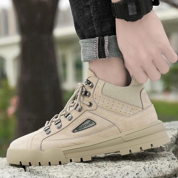 boots winter men snow outdoor lace up fashion suede leather casual comfortable working ankle, Black
boots winter men snow outdoor lace up fashion suede leather casual comfortable working ankle, Black