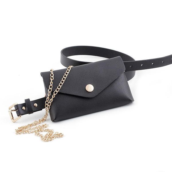 women waist pack pu fanny pack simple women's gift belt bag crossbody chain bags for lady casual chest female purse black
women waist pack pu fanny pack simple women's gift belt bag crossbody chain bags for lady casual chest female purse black