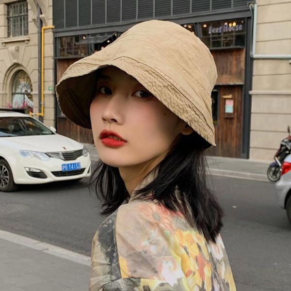 wide brim hats fisherman hat solid color warped edge travel elastic uv protection sun, Blue;gray
wide brim hats fisherman hat solid color warped edge travel elastic uv protection sun, Blue;gray
