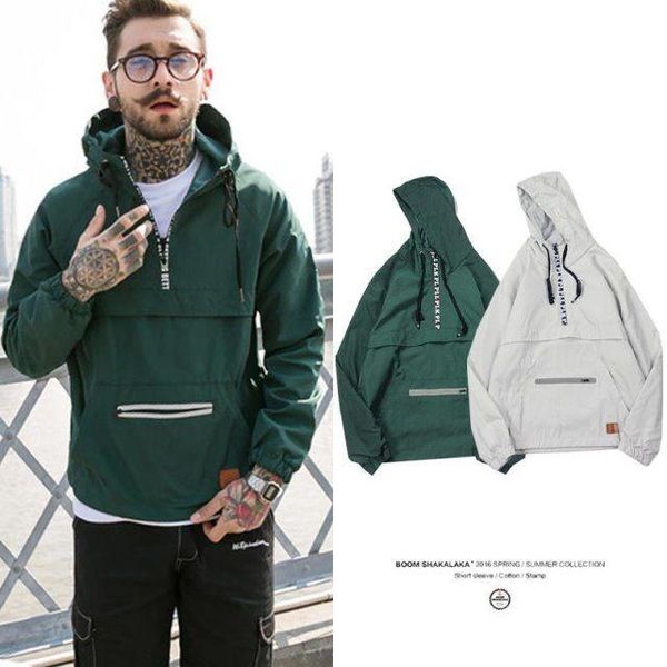 gym clothing eden men fashion hooded jackets streetwear windbreaker hoodie hip hop spring jacket casual active thin outwear coat ye12, White;black
gym clothing eden men fashion hooded jackets streetwear windbreaker hoodie hip hop spring jacket casual active thin outwear coat ye12, White;black