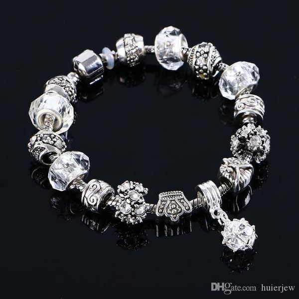 genuine charm bracelet authentic tibetan silver women original diy jewelry christmas bead bracelet, Golden;silver
genuine charm bracelet authentic tibetan silver women original diy jewelry christmas bead bracelet, Golden;silver