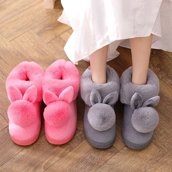 slippers fluffy pantoufles cartoon household warm plush for women fs99, Black 
slippers fluffy pantoufles cartoon household warm plush for women fs99, Black