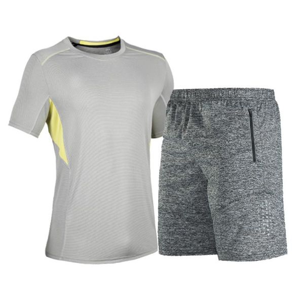 running sets summer sports suit mens loose casual quick-drying breathable short-sleeved t-shirt fitness plus size shorts two-piece tracksuit, Black;blue
running sets summer sports suit mens loose casual quick-drying breathable short-sleeved t-shirt fitness plus size shorts two-piece tracksuit, Black;blue