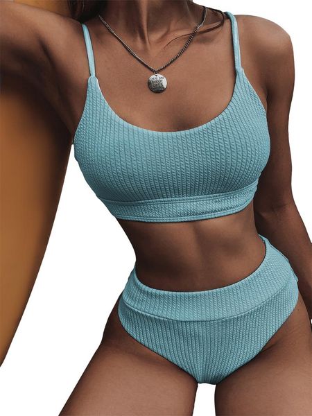 one-piece suits women fashion 2-piece swimming suit sleeveless solid color bikini + bottoms set for ladies swimwear
one-piece suits women fashion 2-piece swimming suit sleeveless solid color bikini + bottoms set for ladies swimwear