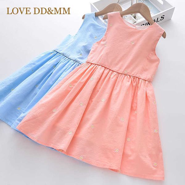 love dd&mm girls dresses summer kids clothes sweet flower embroidery princess dresses for girls clothing costum 3-7 years 210715, Red;yellow
love dd&mm girls dresses summer kids clothes sweet flower embroidery princess dresses for girls clothing costum 3-7 years 210715, Red;yellow