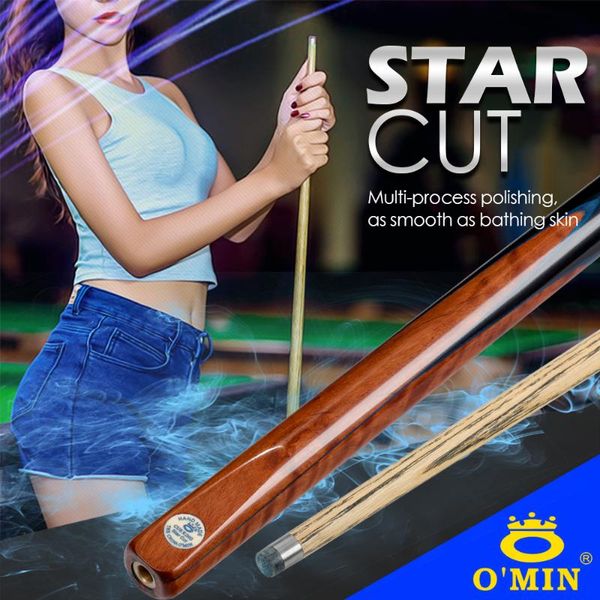 o'min star cut 3/4 snooker cues litchi wood bu9.5mm tip case professional with extension billiard cue ash shaft for black 8
o'min star cut 3/4 snooker cues litchi wood bu9.5mm tip case professional with extension billiard cue ash shaft for black 8