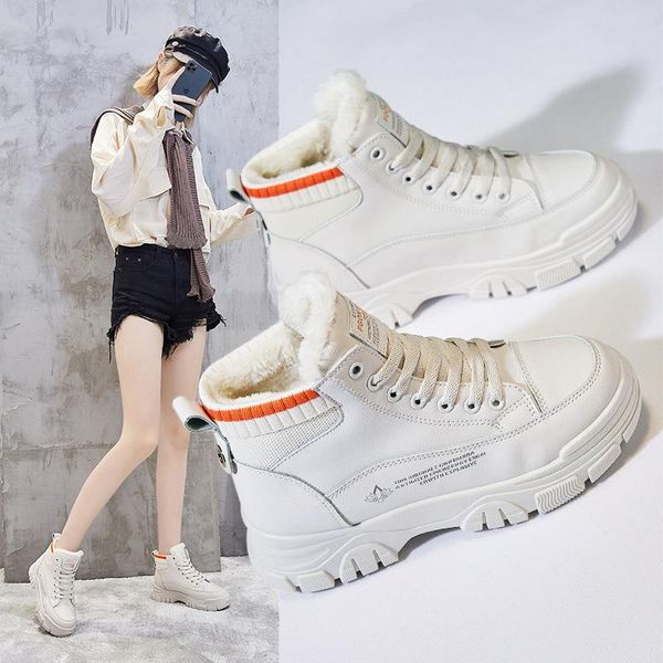 boots 2021 women winter leather warm snow fashion plush inside ankle lace up lady shoes, Black
boots 2021 women winter leather warm snow fashion plush inside ankle lace up lady shoes, Black