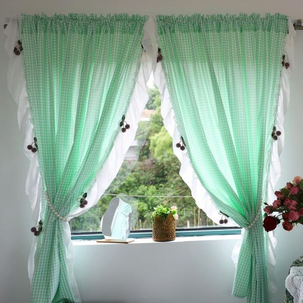 curtain & drapes retro plaid curtains for living room bedroom sweet solid green red with ruffles finished window panel home decor
curtain & drapes retro plaid curtains for living room bedroom sweet solid green red with ruffles finished window panel home decor