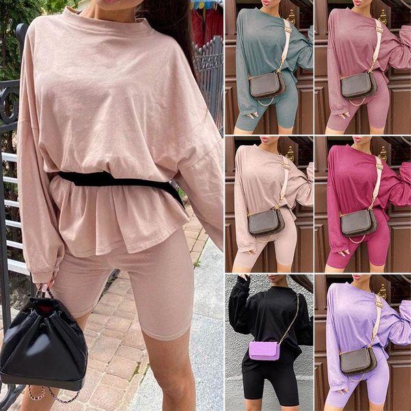 women's tracksuits casual loose long sleeve outfits two piece set with belt sports home suit autumn pants+, Gray
women's tracksuits casual loose long sleeve outfits two piece set with belt sports home suit autumn pants+, Gray