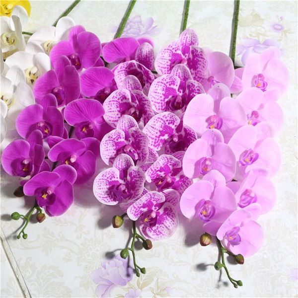 decorative flowers & wreaths large 9heads pu orchid branch real touch artificial butterfly orchids for christmas home wedding decoration flo
decorative flowers & wreaths large 9heads pu orchid branch real touch artificial butterfly orchids for christmas home wedding decoration flo
