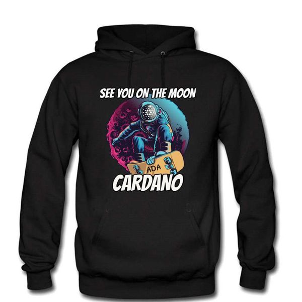 men's hoodies & sweatshirts see you on the moon cardano ada cryptocurrency men's 100% cotton hooded long sleeve sweatshirt, Black
men's hoodies & sweatshirts see you on the moon cardano ada cryptocurrency men's 100% cotton hooded long sleeve sweatshirt, Black