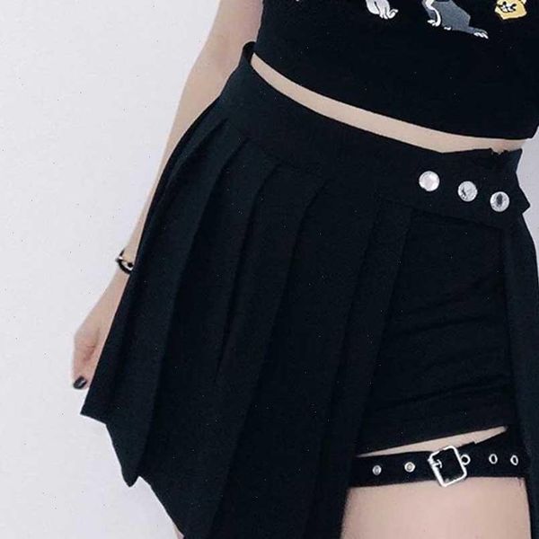 gothic punk streetwear black hip women skirts pop rock irregular pleated split high waist highstreet trendy
gothic punk streetwear black hip women skirts pop rock irregular pleated split high waist highstreet trendy