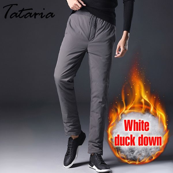 tataria down pants men warm plus size winter for casual pant high waist loose winter male trousers slim 210514, Black
tataria down pants men warm plus size winter for casual pant high waist loose winter male trousers slim 210514, Black