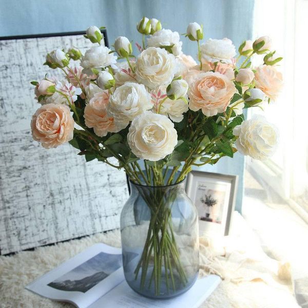 decorative flowers & wreaths artificial silk cloth peony hand bouquets living room decoration
decorative flowers & wreaths artificial silk cloth peony hand bouquets living room decoration