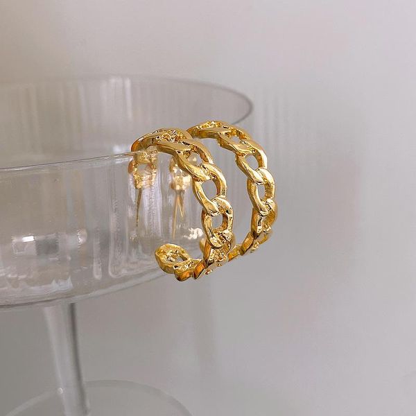 hoop & huggie large retro style chain earrings for women girls jewelry gifts, Golden;silver
hoop & huggie large retro style chain earrings for women girls jewelry gifts, Golden;silver