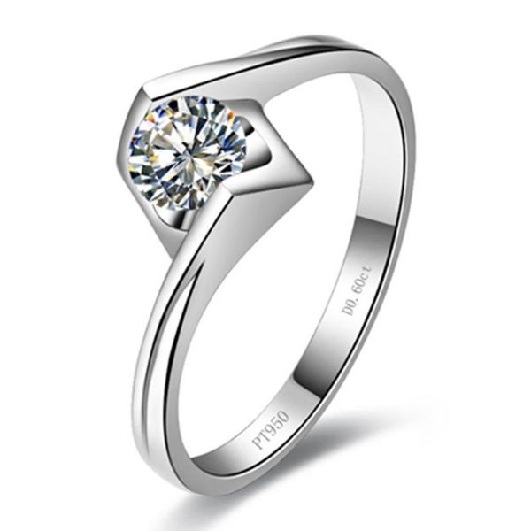 cluster rings platinum 950 propose jewelry 0.5ct diamond engagement ring pt950 stamped solitaire, Golden;silver
cluster rings platinum 950 propose jewelry 0.5ct diamond engagement ring pt950 stamped solitaire, Golden;silver