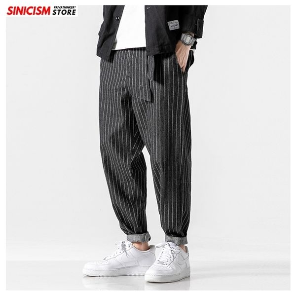 mrgb men's streetwear loose denim pants with belt men spring striped oversize harem male fashion pockets jeans 210716, Blue 
mrgb men's streetwear loose denim pants with belt men spring striped oversize harem male fashion pockets jeans 210716, Blue