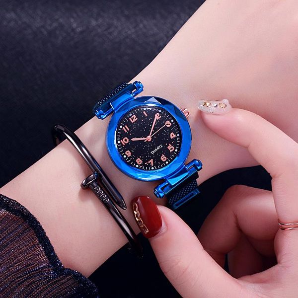 wristwatches watches women luxury magnetic starry sky woman clock quartz wristwatch fashion ladies relogio feminino, Slivery;brown
wristwatches watches women luxury magnetic starry sky woman clock quartz wristwatch fashion ladies relogio feminino, Slivery;brown