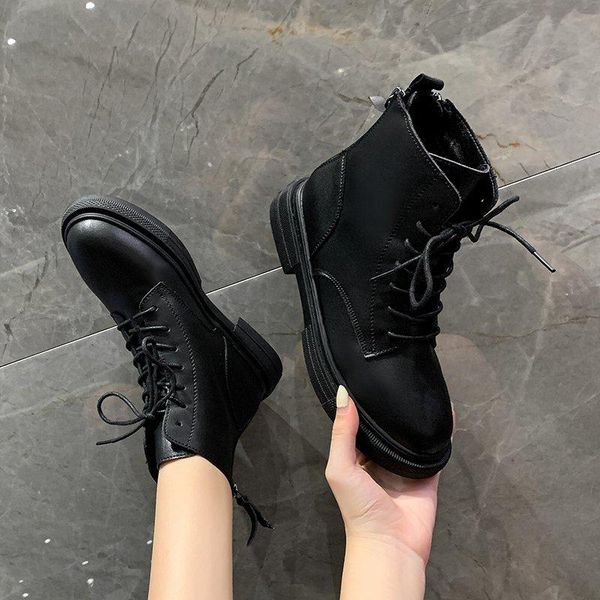 boots 2021 shoes lace up women booties ladies luxury designer low heels round toe ankle rock fashion black autumn
boots 2021 shoes lace up women booties ladies luxury designer low heels round toe ankle rock fashion black autumn