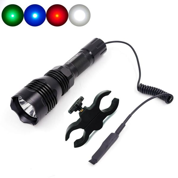blue green red light 200m long range led linterna for hunting hogs games + gun mount and tactical remote switch flashlights torch torches
blue green red light 200m long range led linterna for hunting hogs games + gun mount and tactical remote switch flashlights torch torches