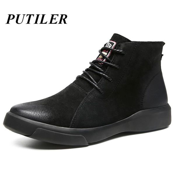 boots autumn men military tactical cow leather ankle creative desert winter sneakers italian work shoes casual, Black
boots autumn men military tactical cow leather ankle creative desert winter sneakers italian work shoes casual, Black