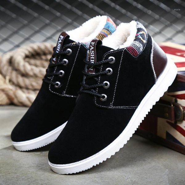boots men winter shoes plus size 35-46 warm ankle botas hombre for leather plush sneakers mens1, Black
boots men winter shoes plus size 35-46 warm ankle botas hombre for leather plush sneakers mens1, Black