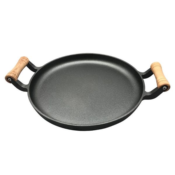 pans wooden handle binaural thickened cast iron frying pan for egg omelet pancake crepe pizza steak non-stick uncoated roasting grill
pans wooden handle binaural thickened cast iron frying pan for egg omelet pancake crepe pizza steak non-stick uncoated roasting grill