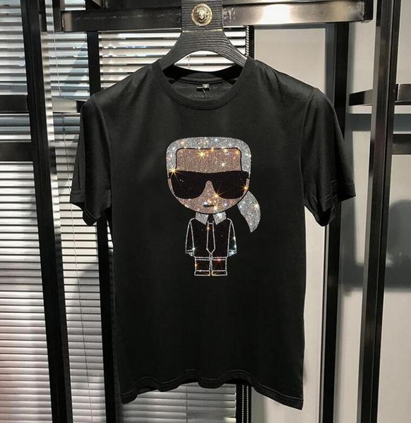 hip hop tees korean fashion punk sport rhinestone short sleeve t-shirts men, White;black
hip hop tees korean fashion punk sport rhinestone short sleeve t-shirts men, White;black
