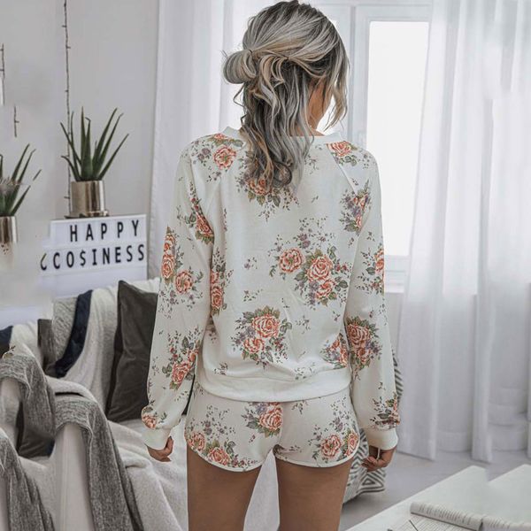2021 autumn floral print lounge wear women shorts pajama set suit loungewear women home suit long sleeve homewear nightgown, Black;red
2021 autumn floral print lounge wear women shorts pajama set suit loungewear women home suit long sleeve homewear nightgown, Black;red