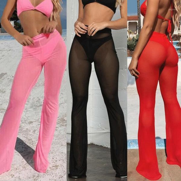 summer women beach see-through mesh high waist elastic sheer wide leg pants trousers bikini cover up s-xl women's swimwear, White;black
summer women beach see-through mesh high waist elastic sheer wide leg pants trousers bikini cover up s-xl women's swimwear, White;black