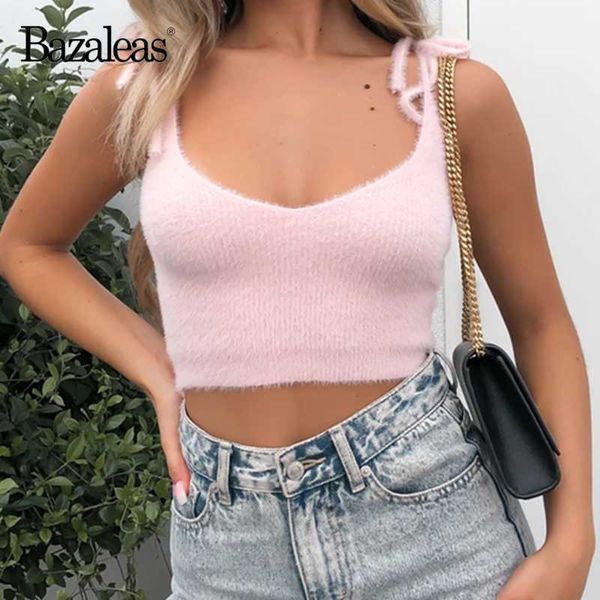 women's vests bazaleas chic pink knitted tank vintage adjust spaghetti strap sweater cute crop pull femme clothes women, Black;white
women's vests bazaleas chic pink knitted tank vintage adjust spaghetti strap sweater cute crop pull femme clothes women, Black;white