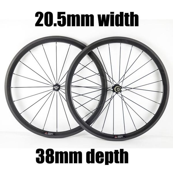 bike wheels 20.5 mm width clincher / tubular road wheelset 700c 38mm depth basalt brake surface novatec hub
bike wheels 20.5 mm width clincher / tubular road wheelset 700c 38mm depth basalt brake surface novatec hub