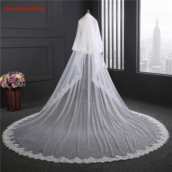bridal veils lace the veil exceed width 3.5m long tailing 2021 pattern selfie picture double-deck customized white / ivory, Black
bridal veils lace the veil exceed width 3.5m long tailing 2021 pattern selfie picture double-deck customized white / ivory, Black