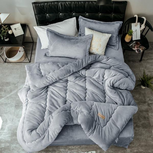 very warm winter comforter or quilt sets crystal velvet fleece thicken quilts grey blue pinkskinfriendly bedding 150*200cm comforters &
very warm winter comforter or quilt sets crystal velvet fleece thicken quilts grey blue pinkskinfriendly bedding 150*200cm comforters &
