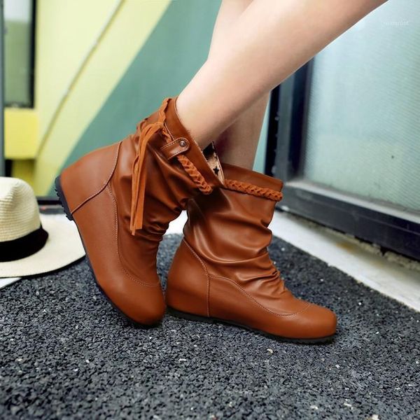 boots shoes round toe women's autumn booties ladies luxury designer boots-women low heels winter footwear large1, Black
boots shoes round toe women's autumn booties ladies luxury designer boots-women low heels winter footwear large1, Black