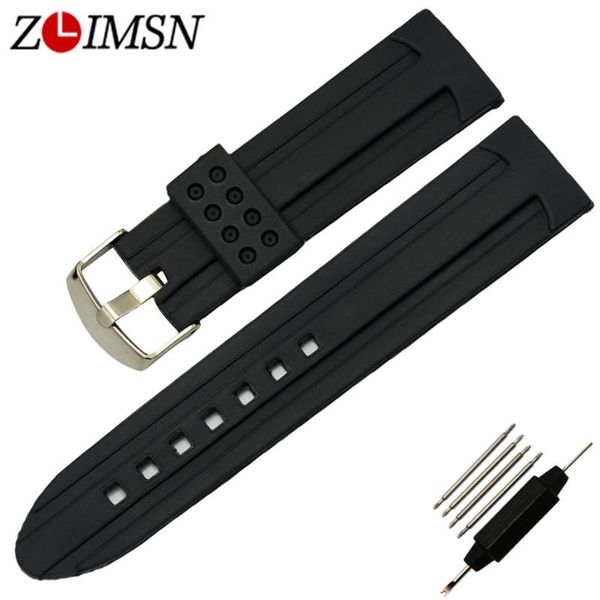 watch bands zlimsn black sport fitness rubber band watchbands waterproof diving silicone bracelet 22 24mm anniversary activities, Black;brown
watch bands zlimsn black sport fitness rubber band watchbands waterproof diving silicone bracelet 22 24mm anniversary activities, Black;brown