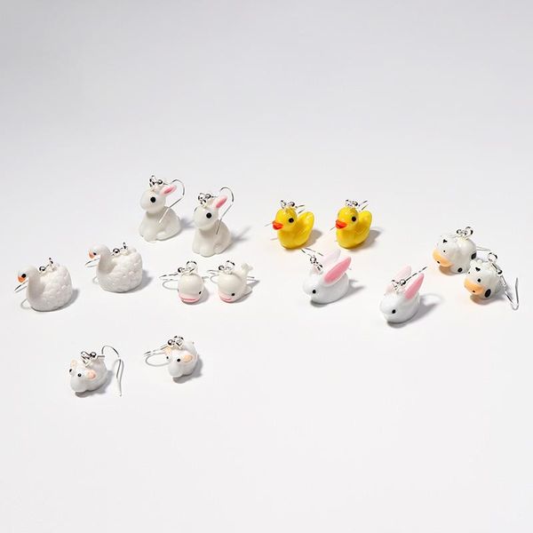 dangle & chandelier funny animal resin earrings for women unusual hanging geometric dog duck cows cute kawaii girls jewelry, Silver
dangle & chandelier funny animal resin earrings for women unusual hanging geometric dog duck cows cute kawaii girls jewelry, Silver