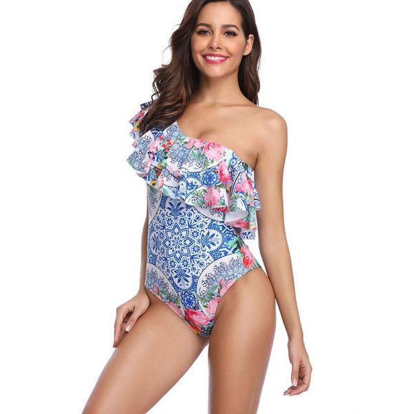 one-piece suits ruffle one piece swimsuit women swimwear shoulder bodysuit bathing suit print floral summer beachwear plus size
one-piece suits ruffle one piece swimsuit women swimwear shoulder bodysuit bathing suit print floral summer beachwear plus size