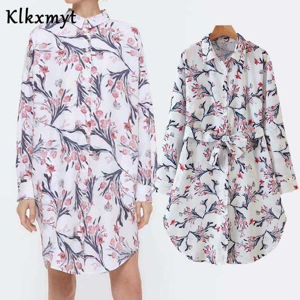 klkxmyt za dress women chic fashion print lapel shirts mini vintage long sleeve with belt female party es mujer 210527, Black;gray
klkxmyt za dress women chic fashion print lapel shirts mini vintage long sleeve with belt female party es mujer 210527, Black;gray